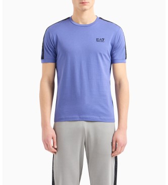 EA7 Logo Serie T-shirt blau