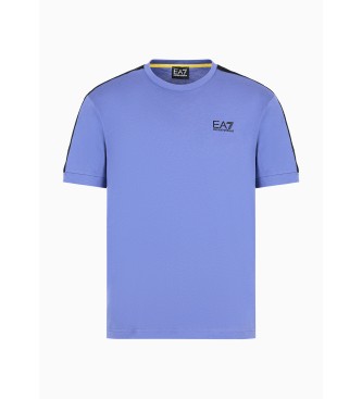 EA7 Logo Serie T-shirt blau