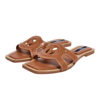 Pepe Jeans Sandali marroni Frida Signature