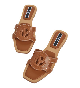 Pepe Jeans Sandali marroni Frida Signature