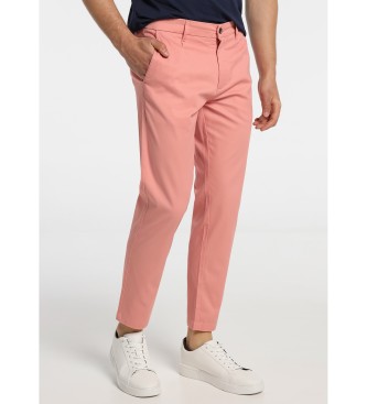 Bendorff Pantalon chino moulant rose