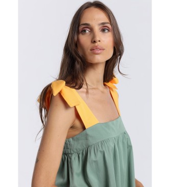 Victorio & Lucchino, V&L Vestido curto com laos verdes