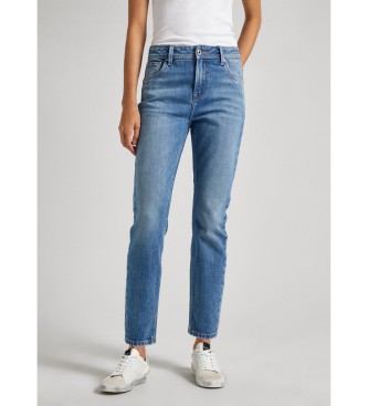 Pepe Jeans Blaue konisch zulaufende Jeans