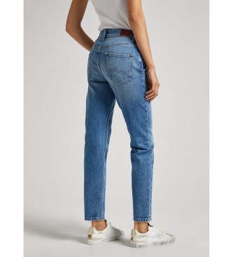 Pepe Jeans Blaue konisch zulaufende Jeans