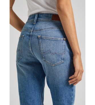 Pepe Jeans Blaue konisch zulaufende Jeans