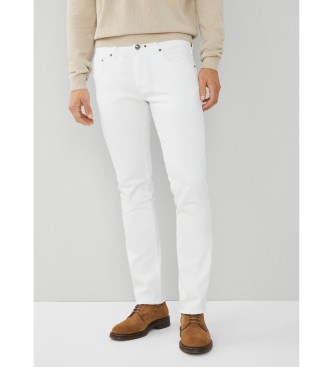 Hackett London Calas brancas com contraste