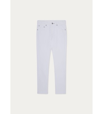 Hackett London Pantaln Contraste blanco