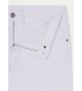 Hackett London Kontrastreiche weie Hose