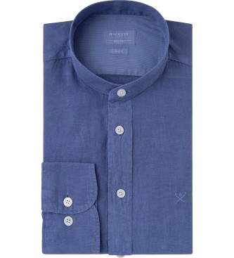 Hackett London Garment Dye hrskjorte bl