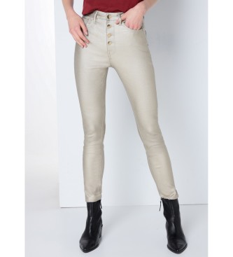 Lois Jeans Hlače 137047 zlata