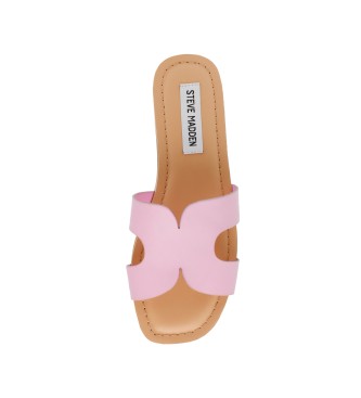 Steve Madden Sandales en cuir rose Zarnia