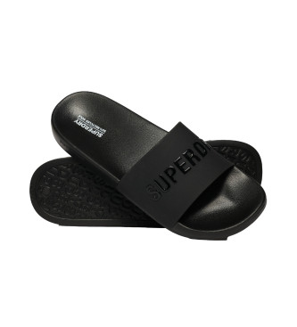 Superdry Tongs vgtaliennes avec logo noir