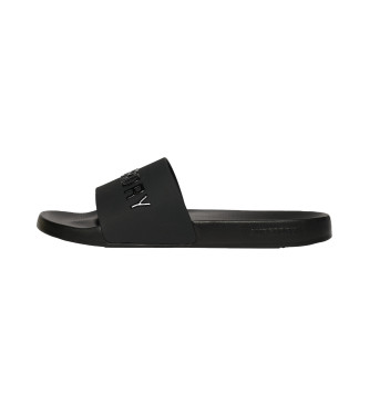 Superdry Vegan teenslippers met zwart logo