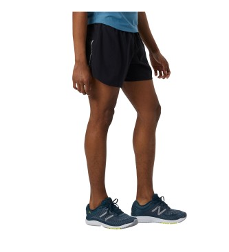 New Balance Short Impact Run 5 preto