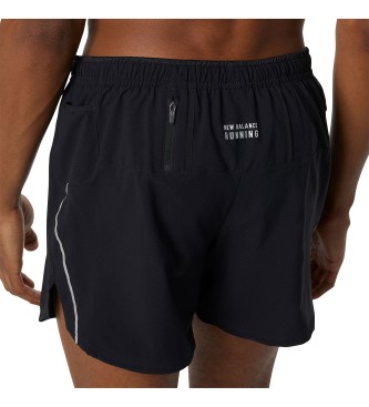 New Balance Short Impact Run 5 preto