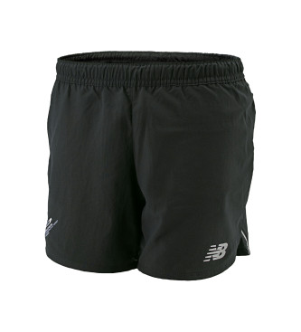 New Balance Short Impact Run 5 preto