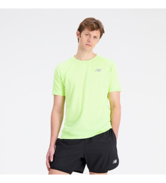 New Balance Impact Run T-shirt groen