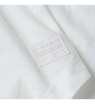 G-Star Optic Slim T-shirt blanc