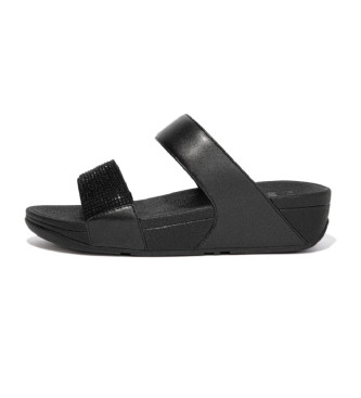 Fitflop Tongs Lulu Crystal noir