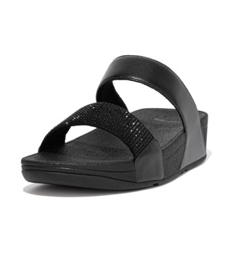 Fitflop Chanclas Lulu Crystal negro