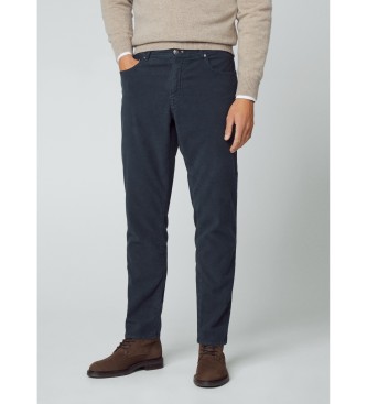 Hackett London Moleskin 5 broek donkergroen