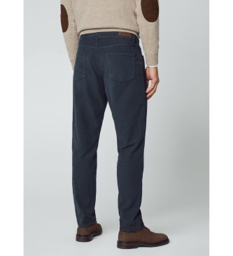 Hackett London Moleskin 5 broek donkergroen