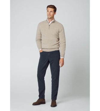 Hackett London Moleskin 5 Hose dunkelgrn