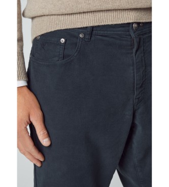 Hackett London Moleskin 5 Hose dunkelgrn