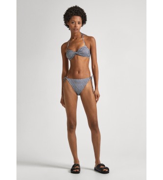 Pepe Jeans Bikinitop Print zwart