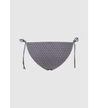 Pepe Jeans Slip bikini con stampa nera