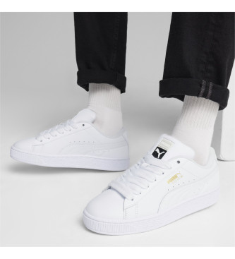 Puma Sapatilhas de couro XL branco