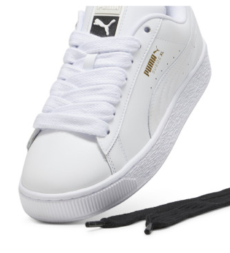 Puma Leren sportschoenen XL wit