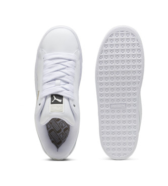 Puma Sapatilhas de couro XL branco