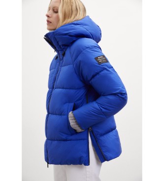 ECOALF Manteau Fuji bleu