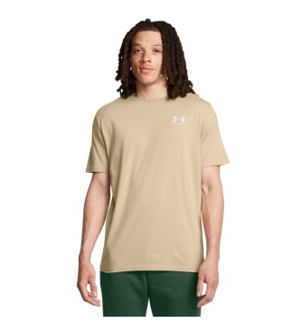 Under Armour Sportstyle T-shirt med venstre bryst i beige