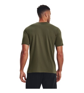 Under Armour Sportstyle T-shirt med vnster brstkorg grn