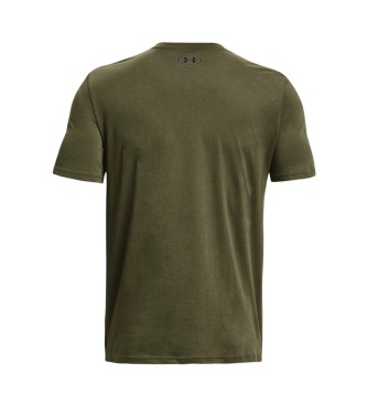 Under Armour Sportstyle T-shirt linkerborst groen