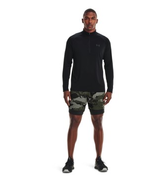 Under Armour UA Tech  Zip Langrmet Top Sort