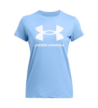 Under Armour Koszulka Rival Logo SS niebieska