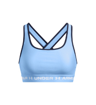 Under Armour Cross back sports bra blue