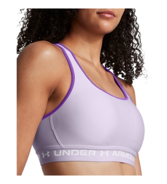 Under Armour Reggiseno sportivo rosa a sostegno medio