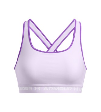 Under Armour Reggiseno sportivo rosa a sostegno medio