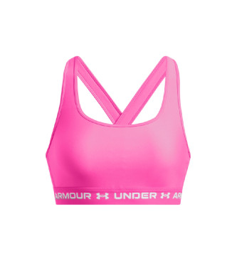 Under Armour Crossback Mid bra pink