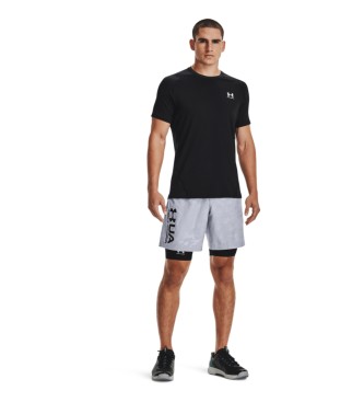 Under Armour HeatGear Armour Fitted Short Sleeve T-Shirt Noir