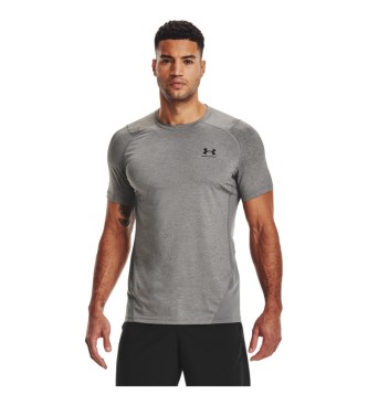 Under Armour Koszulka z krótkim rękawem HeatGear® Armour Fitted Grey