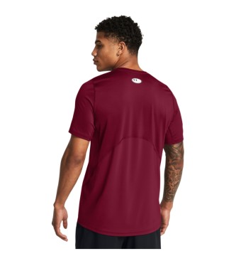 Under Armour Majica HeatGear Fitted T-shirt maroon