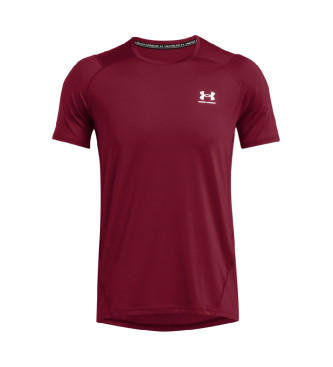 Under Armour HeatGear T-shirt med passform rdbrun