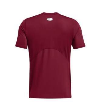 Under Armour Camiseta HeatGear Fitted granate