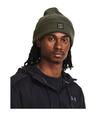 Under Armour Halftime green folded beanie