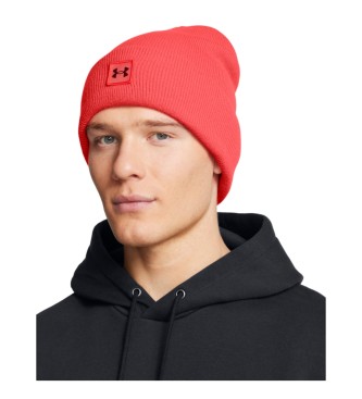 Under Armour Gorro dobrado a meio tempo vermelho